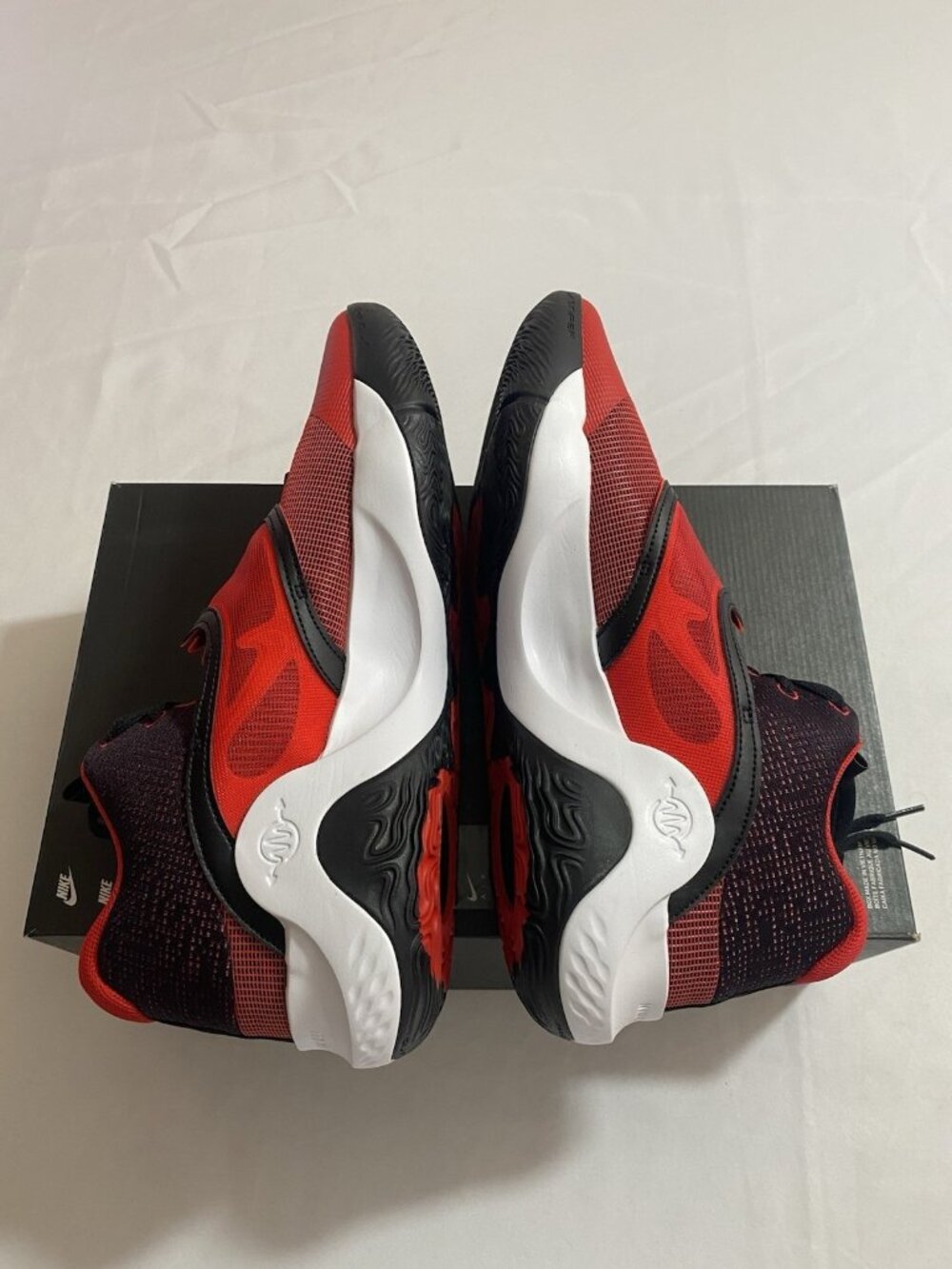 New Mens Size 14 - Nike KD Trey 5 X University Red Black DD9538 006 - Picture 6 of 10